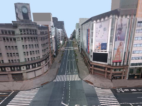 銀座 3D PCCI (CG)